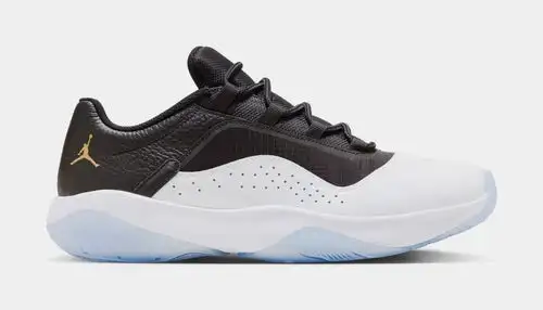 Air Jordan 11 CMFT Low Mens Basketball Shoes (Black/White) EF8D704