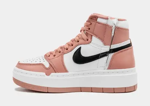 Air Jordan 1 Elevate High Red Stardust Womens Lifestyle Shoes (Red Stardust/White) 8D9968