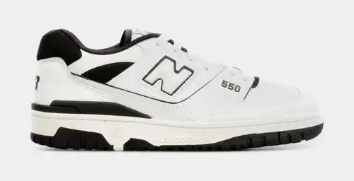550 Mens Lifestyle Shoes (White Black) Free Shipping