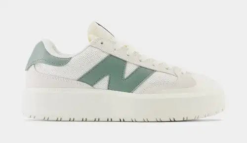 CT302 Womens Lifestyle Shoes (White/Green)