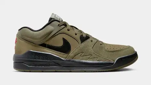 Stadium 90 Mens Basketball Shoes (Medium Olive/Black/University Red/Sail) AED3731