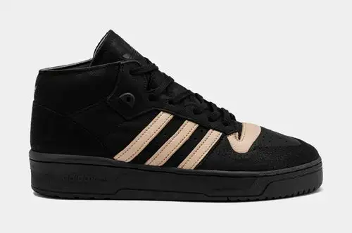 Rivalry Mid 001 Mens Lifestyle Shoes (Black/Grey) 51DC0791