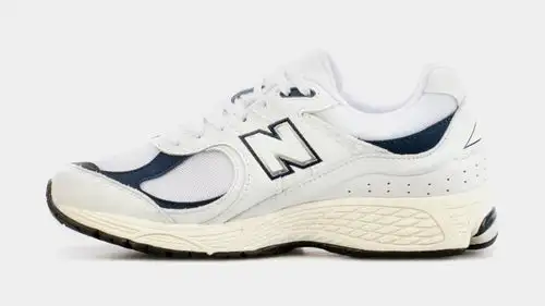 2002R Mens Lifestyle Shoes (White/Blue) 030979