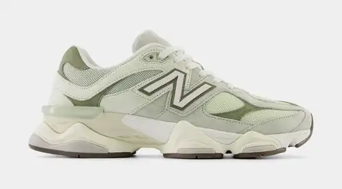 9060 Mens Running Shoes (Olivine/White) 5987915