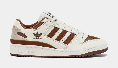 Forum Low CL Mens Lifestyle Shoes (White Gum Beige)