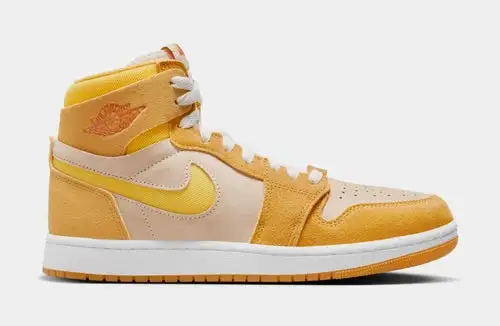 Air Jordan 1 Zoom CMFT 2 Womens Lifestyle Shoes (Yellow Ochre/Yellow Pale/Vanilla) 8B1C173