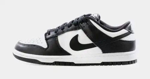 Dunk Low Retro Mens Lifestyle Shoes (White/Black)