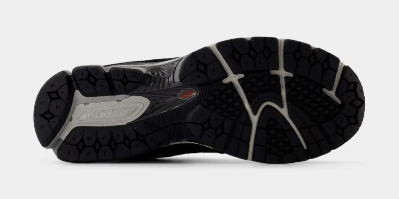 2002R Mens Running Shoes (Black Grey) 