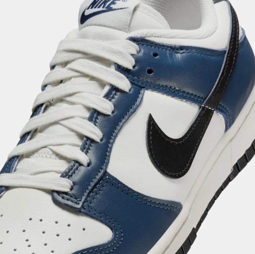 Dunk Low Womens Lifestyle Shoes (Armory Navy/ Black/Sail)