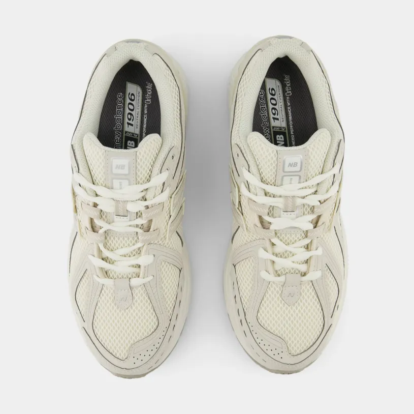 1906 Mens Running Shoes (Beige Grey) 