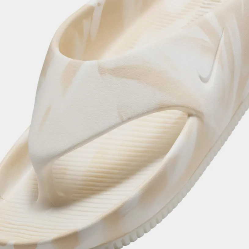 Calm Flip Flops Womens Sandals (Beige)