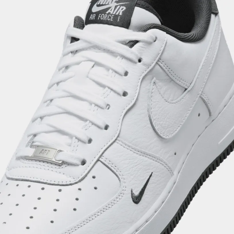 Air Force 1 '07 LV8 Mens Basketball Shoes (White/Anthracite)