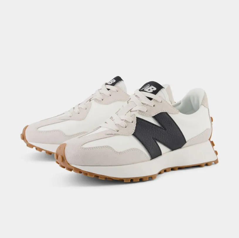 327 Womens Running Shoes (Moonbeam Black) 