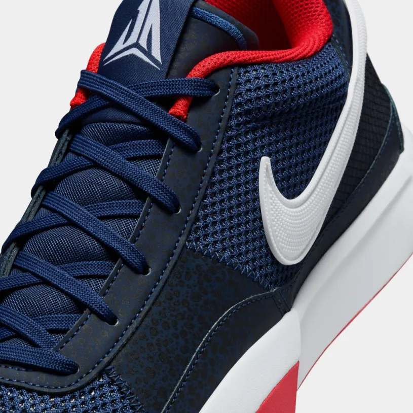 Ja 1 USA Mens Basketball Shoes (Blue/White/Red)