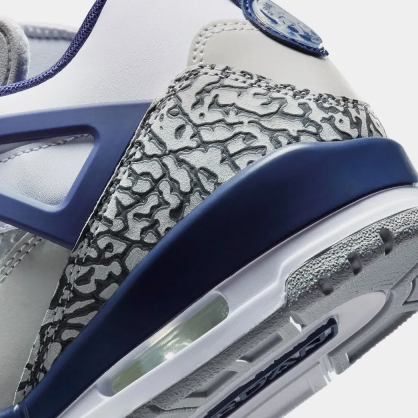 Spizike Low Mens Basketball Shoes (White Midnight Navy Neutral Grey) 