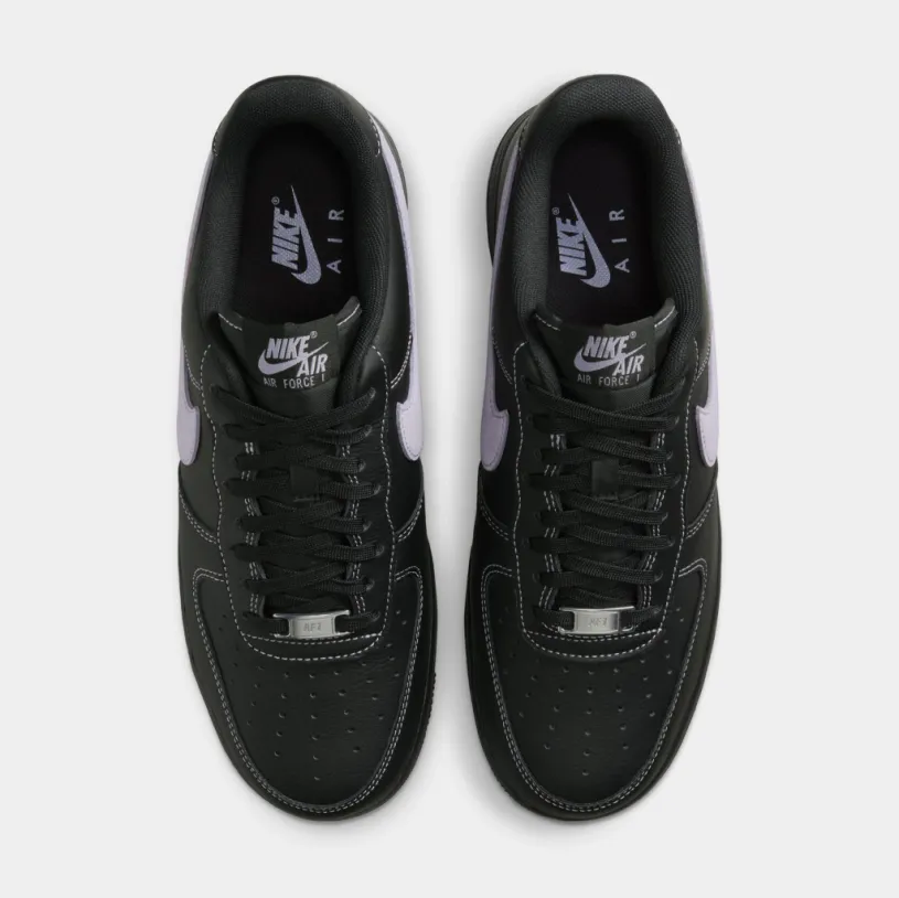 Air Force 1 '07 LV8 Mens Lifestyle Shoes (Black/Hydrangeas)