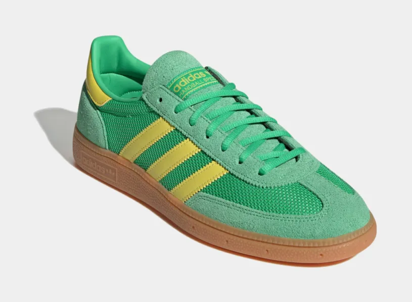 Handball Spezial Mens Lifestyle Shoes (Energy Green/Pure Sulfur/Gum)