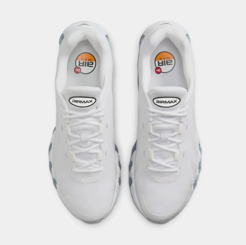 Air Max DN8 Mens Running Shoes (White/Metallic Silver/White/White)