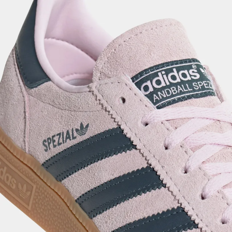 Handball Spezial Womens Lifestyle Shoes (Clear Pink/Arctic Night/Gum)