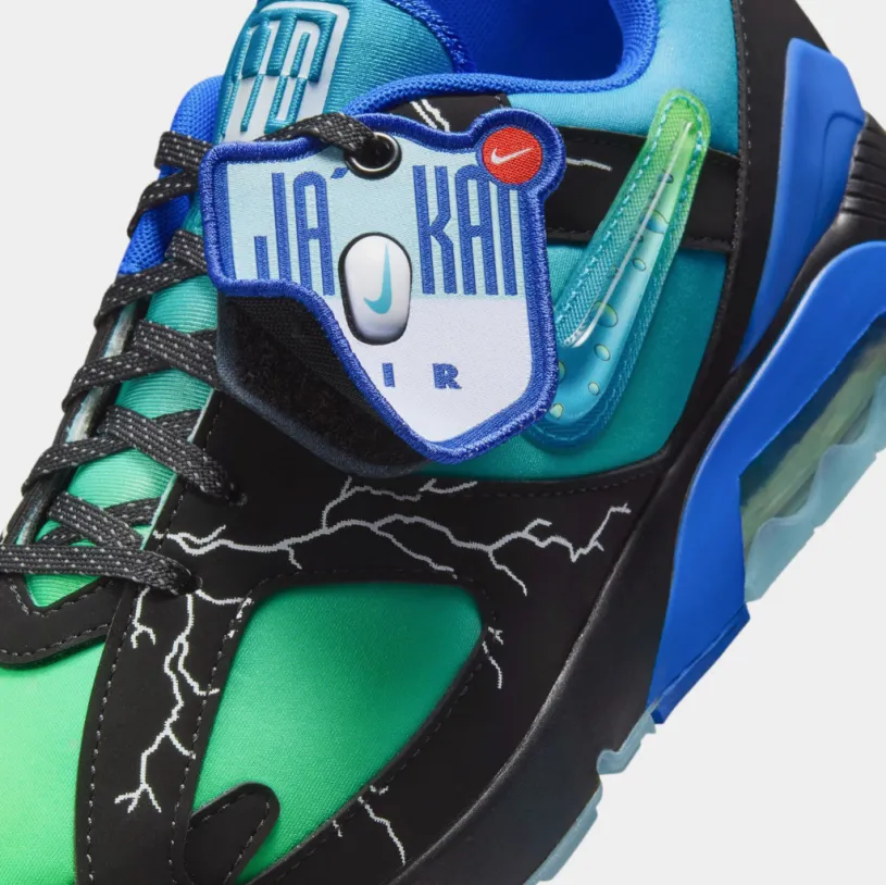 Air Max 180 Doernbecher Ja Kai Mens Running Shoes (Multi Color/Blue/Green)