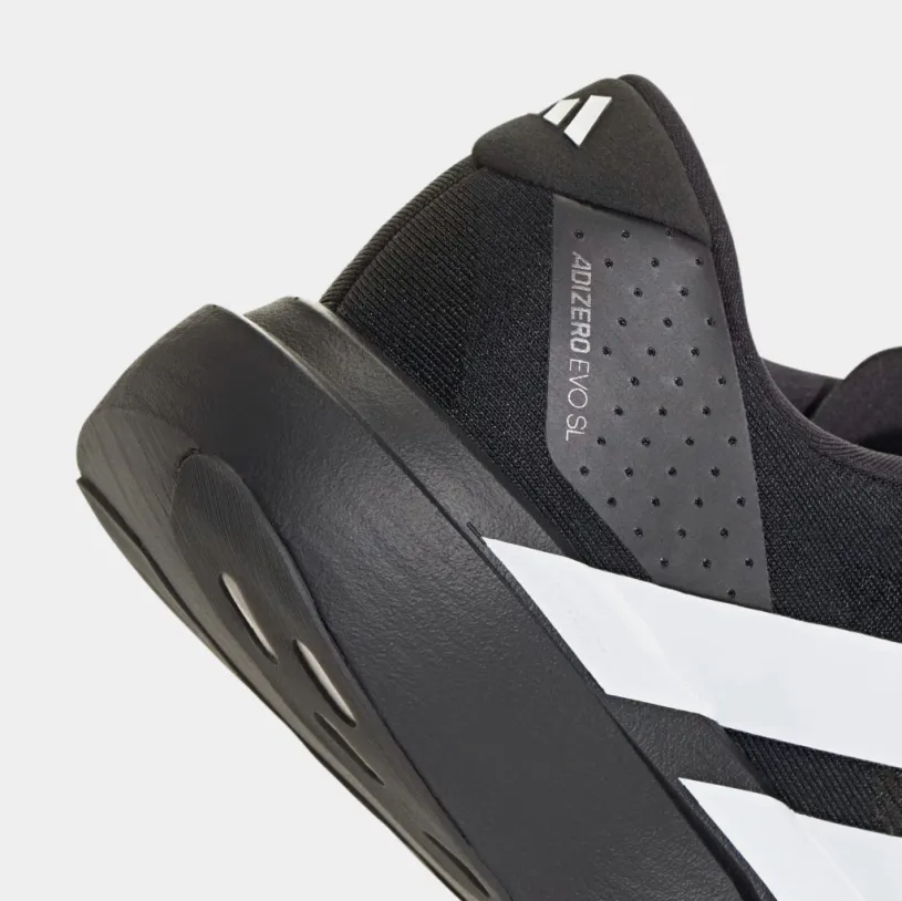 Adizero EVO SL Mens Running Shoes (Core Black Cloud White Core Black) 