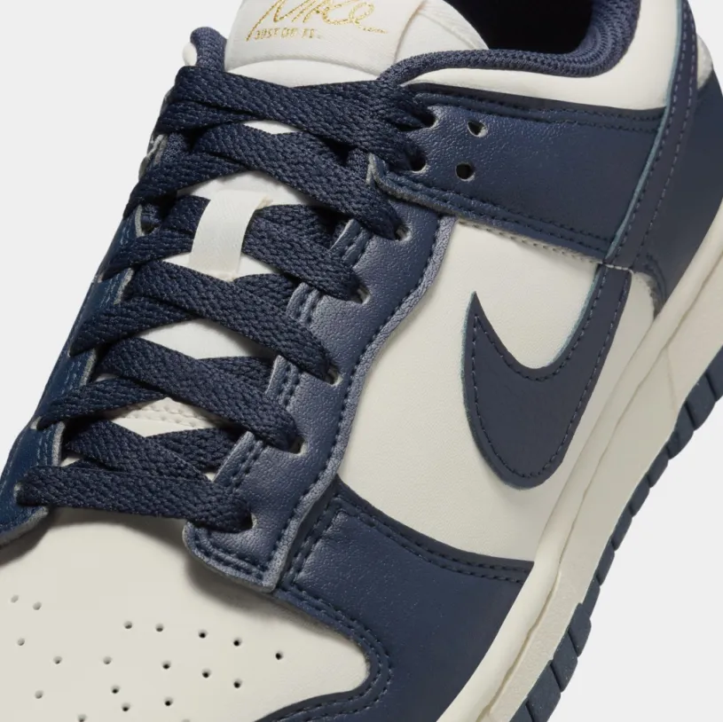 Dunk Low Womens Lifestyle Shoes (Phantom/Obsidian/Pale Ivory)