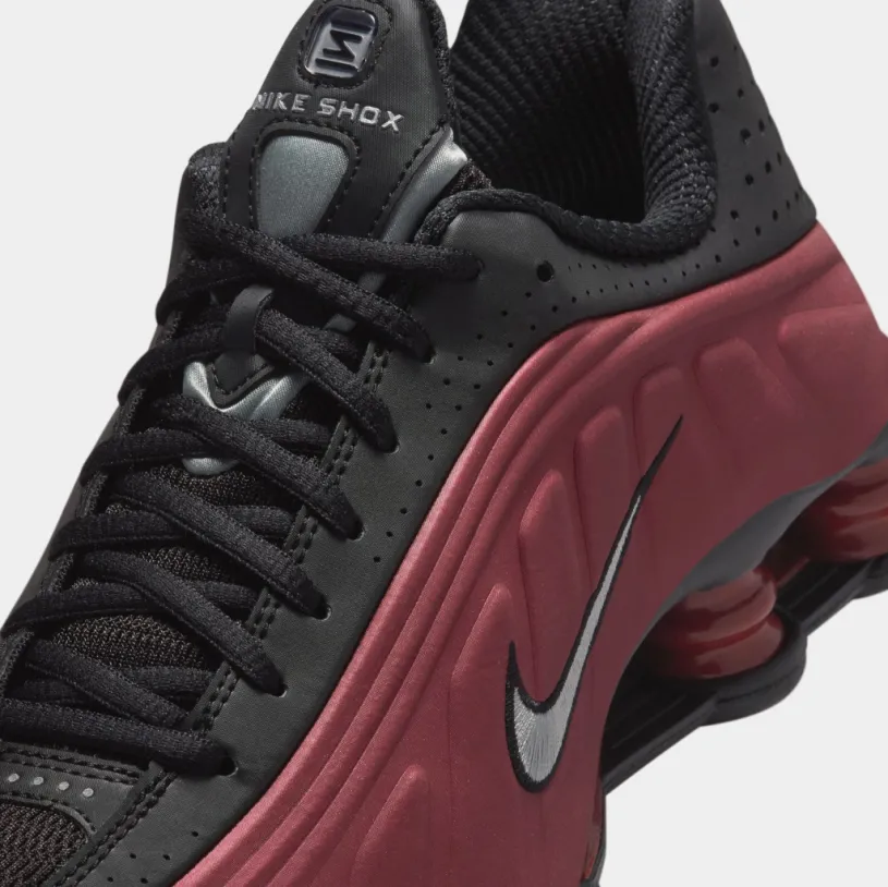 Shox R4 Womens Running Shoes (Red/Black)