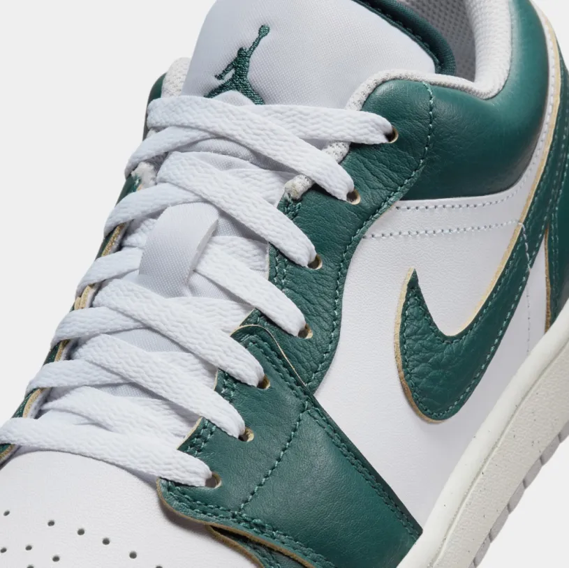 Air Jordan 1 Low SE Oxidized Green Mens Lifestyle Shoes (Oxidized Green/White/Sail/Neutral Grey)
