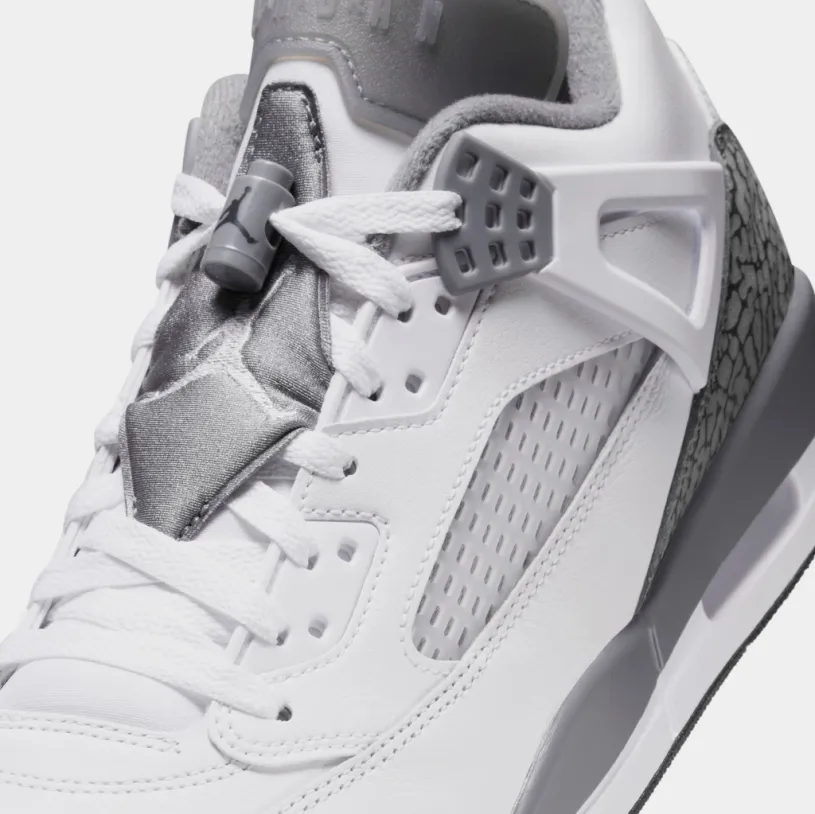 Spizike Low Grey Mens Lifestyle Shoes (White/Grey/Black)