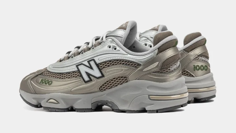 1000 Mens Running Shoes (Silver Grey) 