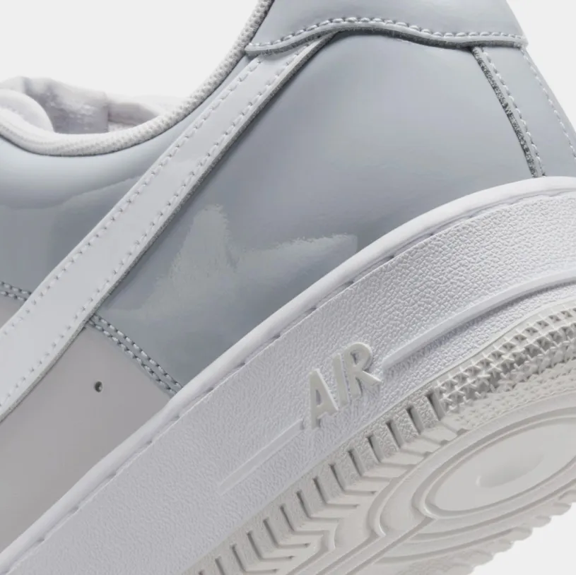 Air Force 1 Mens Basketball Shoes (Wolf Grey/White)