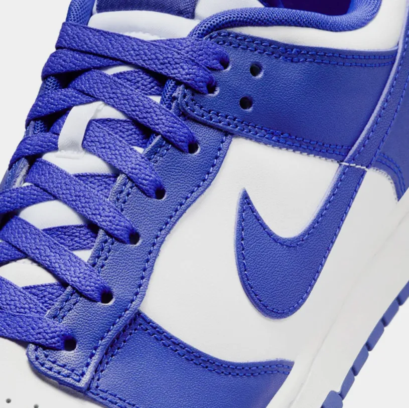 Dunk Low Retro Mens Lifestyle Shoes (White/Concord/University Red)