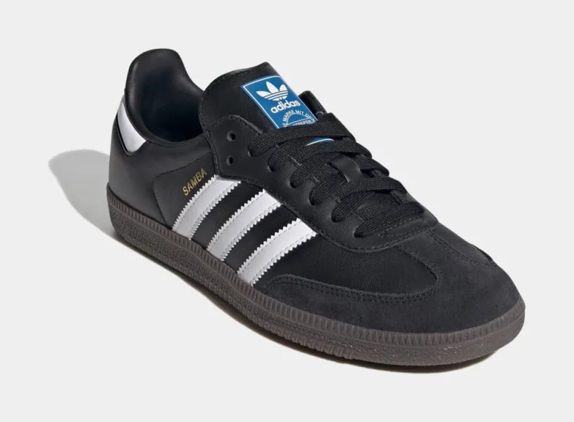 Samba OG Womens Lifestyle Shoes (Core Black/Cloud White/Gum)