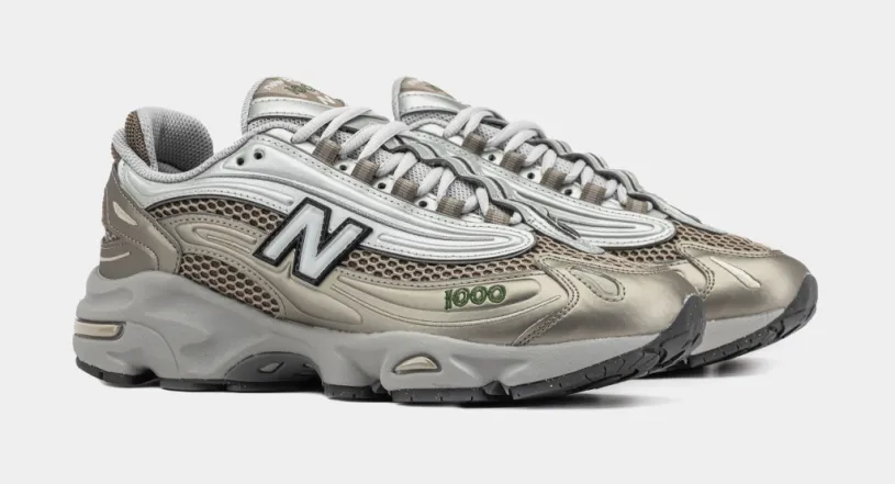 1000 Mens Running Shoes (Silver Grey) 