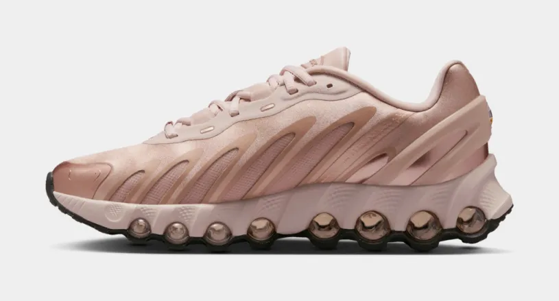 Air Max DN8 Womens Running Shoes (Metallic Red Bronze Black Particle Beige) 