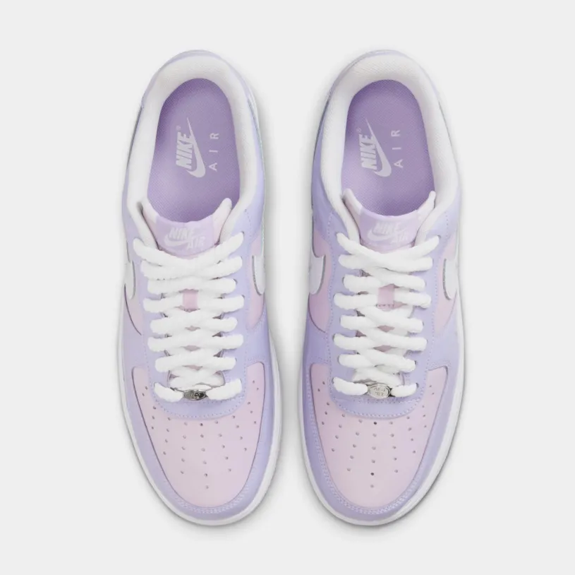 Air Force 1 Mens Basketball Shoes (Hydrangeas White Doll) 