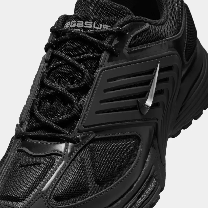 Air Pegasus Wave Mens Running Shoes (Black/Black)