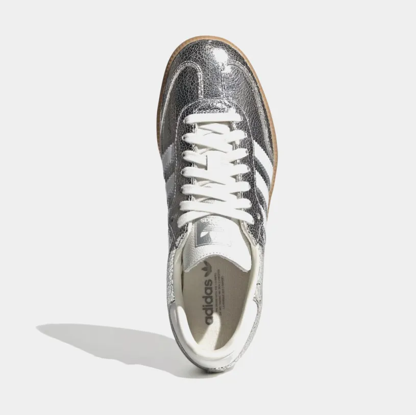 Samba OG Womens Lifestyle Shoes (Silver Metallic/Cloud White/Core White)