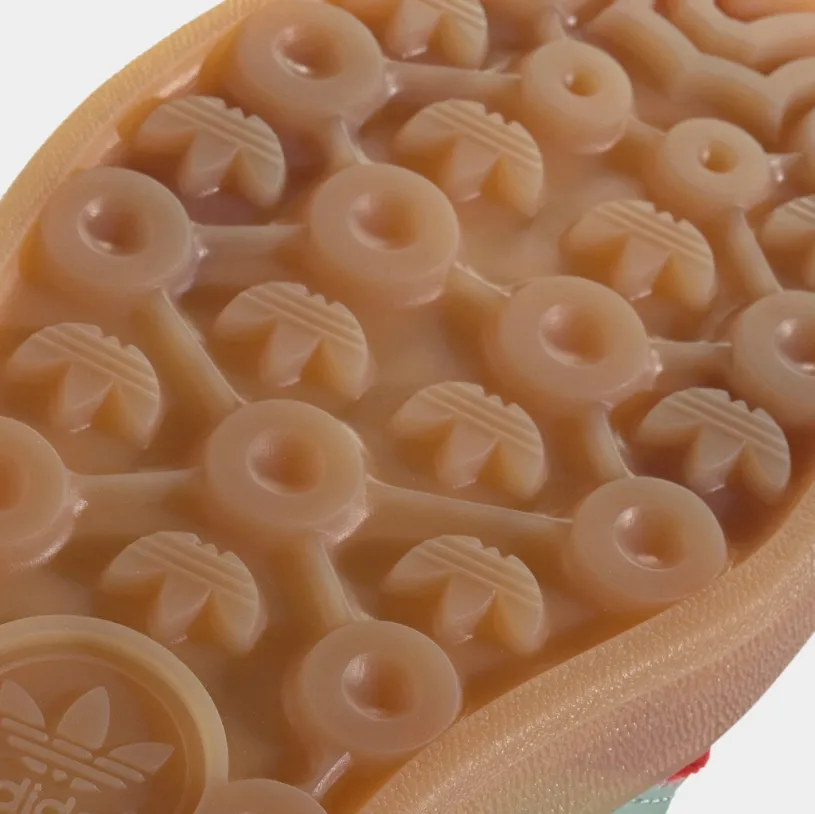 Gazelle Indoor Womens Lifestyle Shoes (Scarlet/Hazy Green/Gum)