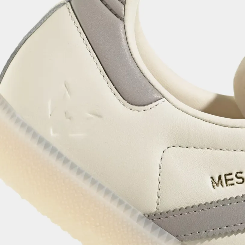 Samba OG Messi Mens Lifestyle Shoes (Cream White/Light Brown/Gold Metallic)
