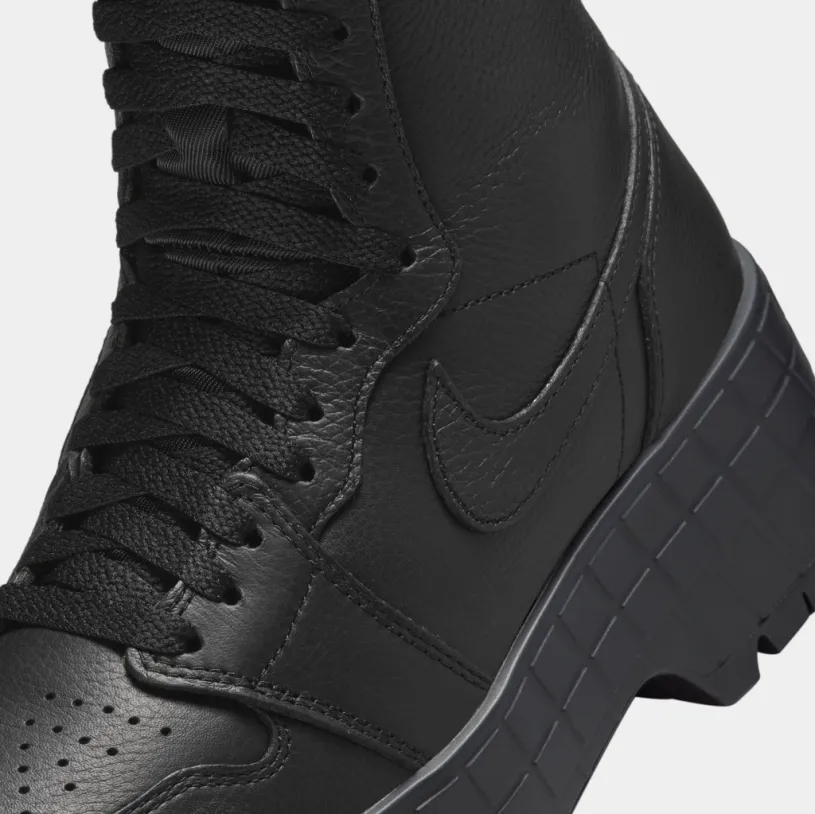 Air Jordan 1 Brooklyn Womens Lifestyle Shoes (Black)