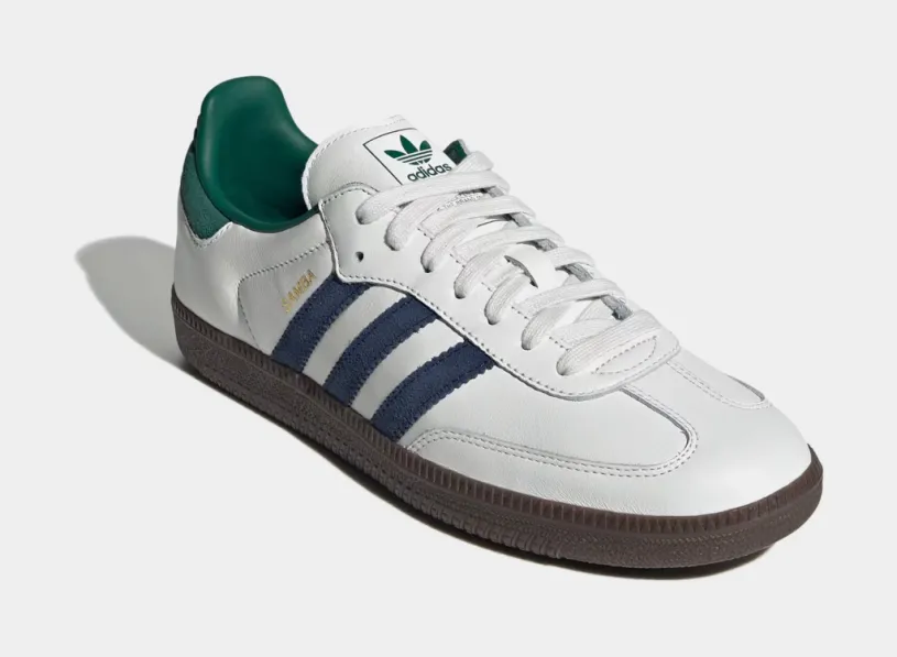 Samba OG Mens Lifestyle Shoes (Core Black/Cloud White/Collegiate Green)