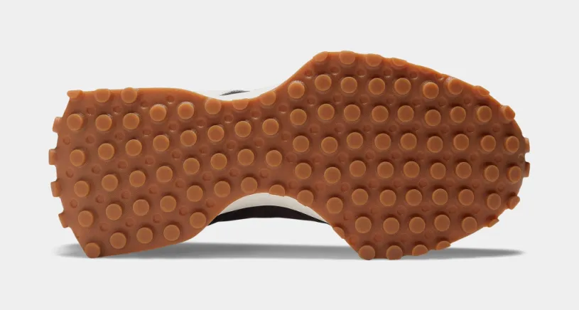 327 Womens Lifestyle Shoes (Black White Gum) 