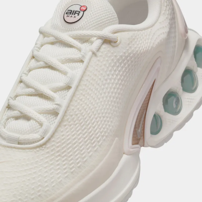 Air Max DN SE Womens Running Shoes (Sail/Fossil Stone/Metallic Silver/Light Soft Pink)