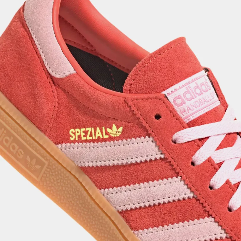 Handball Spezial Womens Lifestyle Shoe (Collegiate Orange/Cream White/Gum)