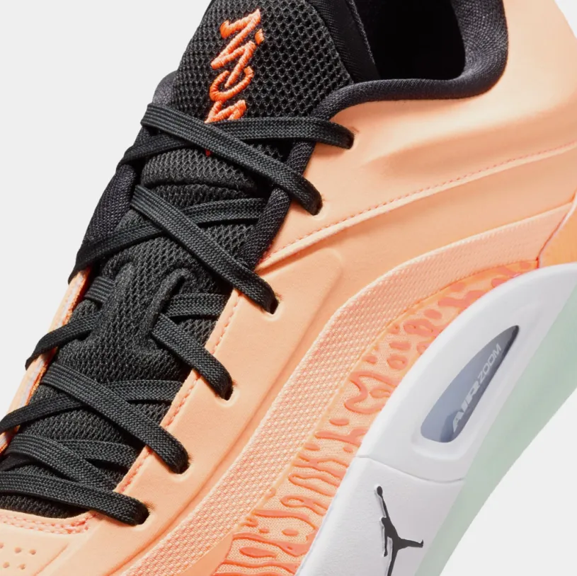 Zion 4 Mens Basketball Shoes (Peach Cream/Total Orange/Black/White)