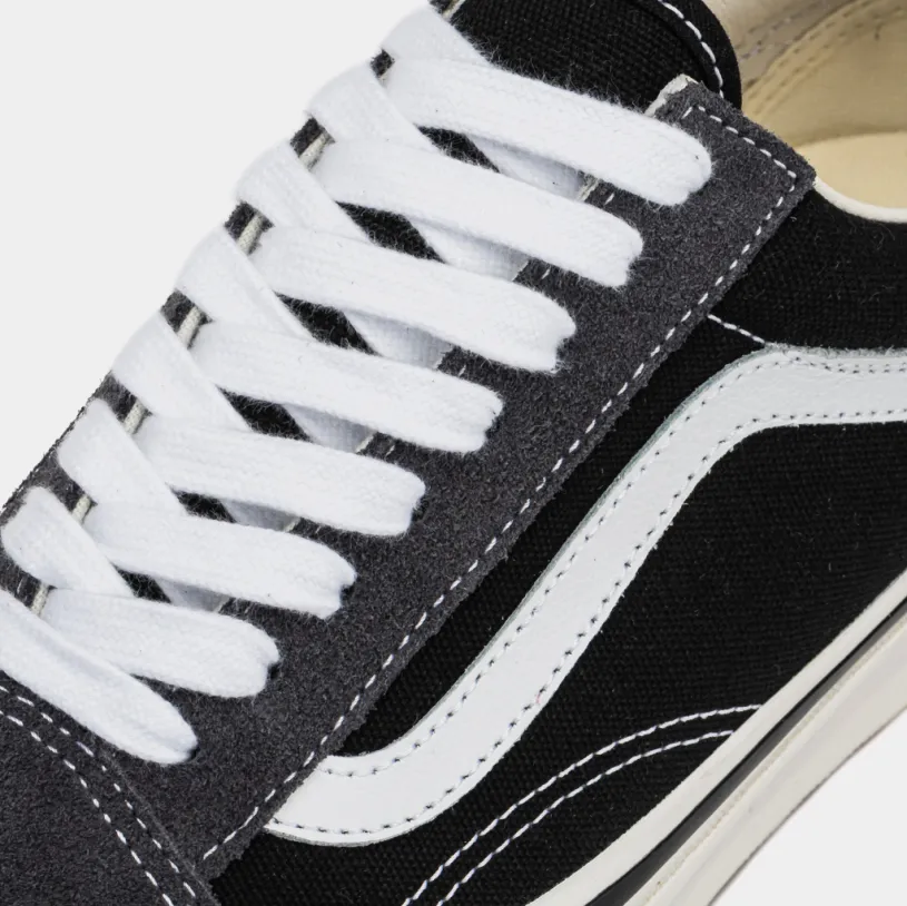 Lux Old Skool Mens Lifestyle Shoes (Grey/Black)