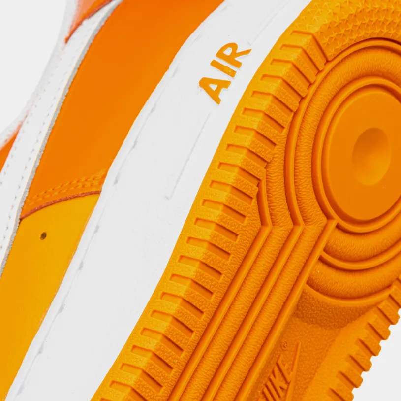 Air Force 1 '07 LV8 Mens Basketball Shoes (Orange White) 