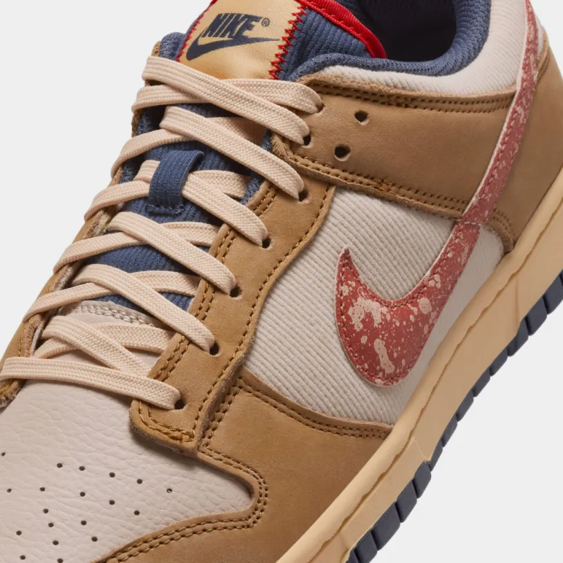 Dunk Low Mens Basketball Shoes (Wheat/Sanddrift/Celestial Gold/Burnt Sunrise)