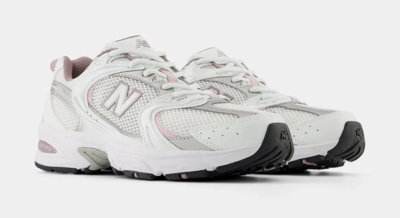 530 Mens Running Shoes (White/Silver Metalic/Ice Wine)